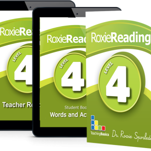 RoxieReading 4 Curriculum, one set per teacher