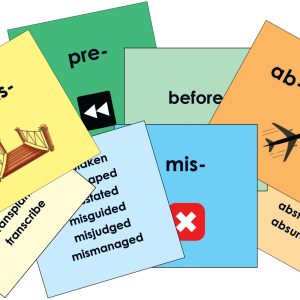 Prefix Cards for RoxieReading 4