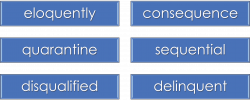Challenge WordsTINY